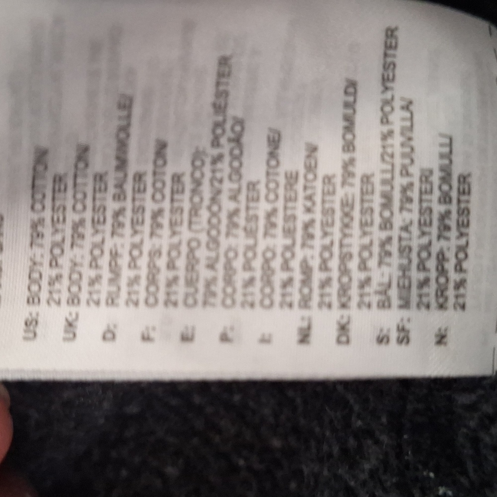 Adidas Gray Full Zip Hoodie with drawstring L - Picture 10 of 10